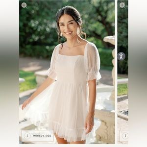 Revelry Bridal Capsule dress - Maeve Dot Tulle Mini Dress